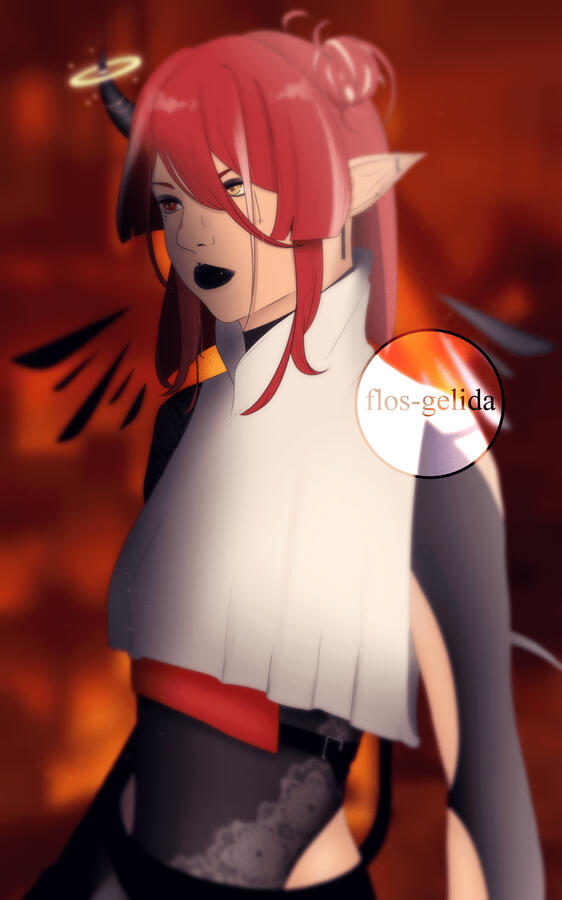 [Sona] Original Character Illustration: Symfora. | Art and design by me.