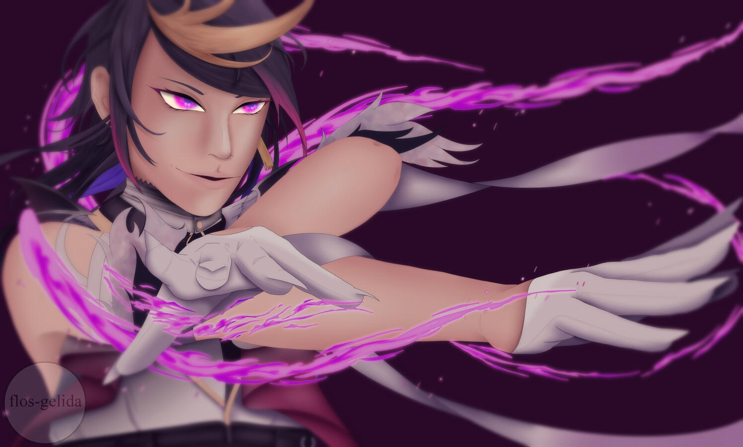 [Nijisanji English] Fanart Illustration: Shu Yamino. | Art by me.