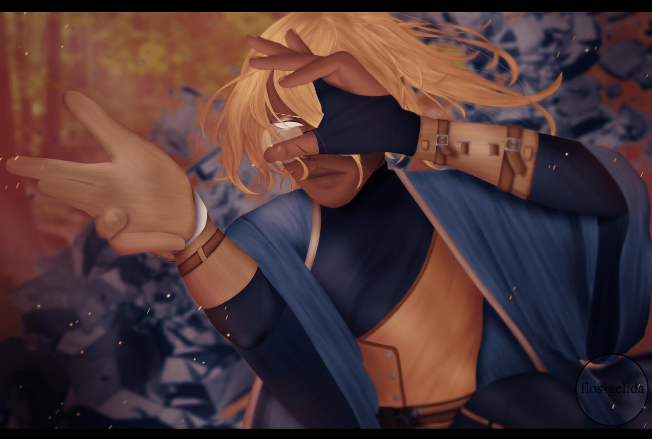 [Uprooted] Original Character Illustration: Ami Stonore. | Art and design by me.