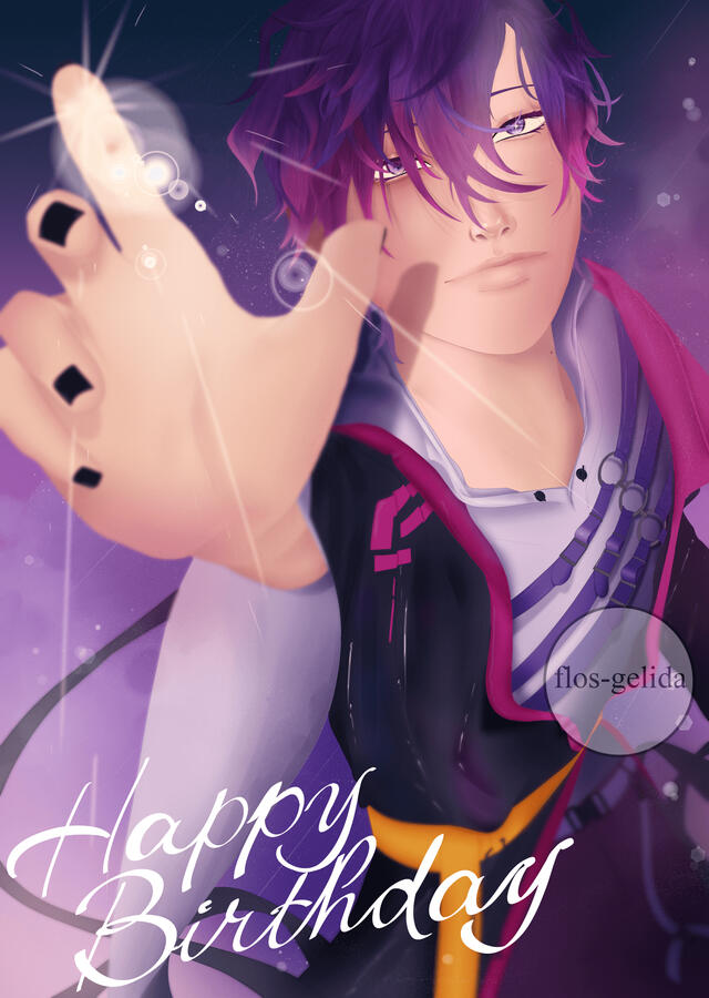 [Nijisanji English] Fanart Illustration: Uki Violeta. | Art by me.