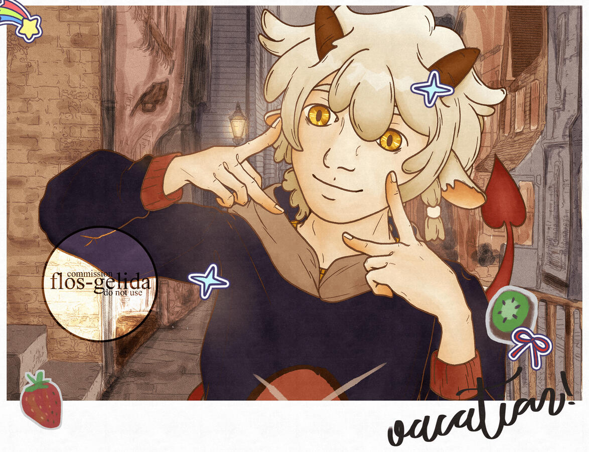 [All Saint&#39;s Street] Commission Illustration: Nini | Art by me.